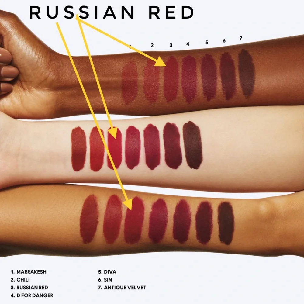Mac Matte Lipstick Russian Red